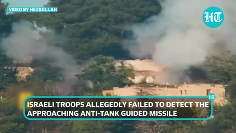 HEZBOLLAH FIRES ATGM`S AT IDF ARMY POSTS