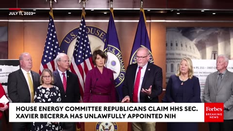 BREAKING NEWS: GOP Reps Claim Dr. Fauci Served Unlawfully Years Due To 'Unprecedented' Becerra Act