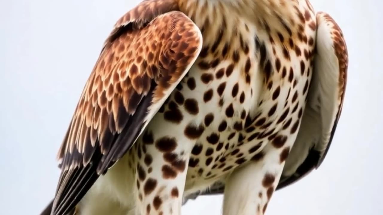 BALD EAGEL FIGHTS RED TIALED HAWK