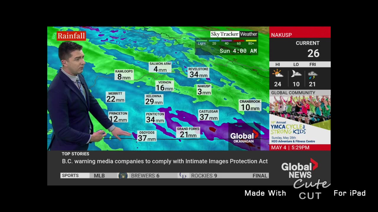 Up To 29 mm Of Rain Possible