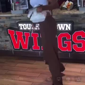 Meanwhile, at a chicken wing restaurant in Atlanta...