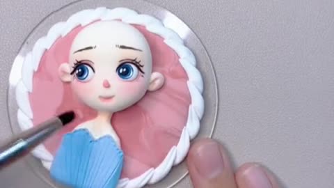 Cinderella #tiktok #foryou #claytutorial #handmade #clay #doll