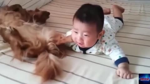 Funny baby video 1..