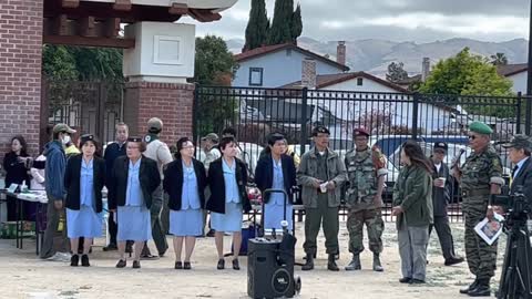 Lễ chào cờ VNCH ngày 7/5/2022 ở San Jose California