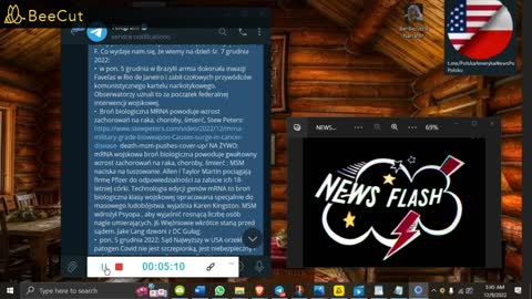 ⚡️NEWS FLASH⚡️ 10 GRU 2022 @BenBezucha