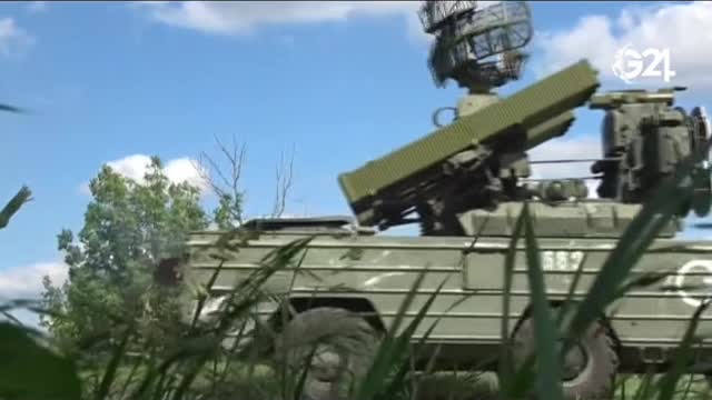 Russia's OSA missile system deployed amid Ukraine hostilities