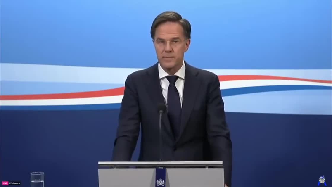 Rutte zegt het echt: Er is in Nederland GEEN PLAATS voor 'complottheorieën' 🇳🇱