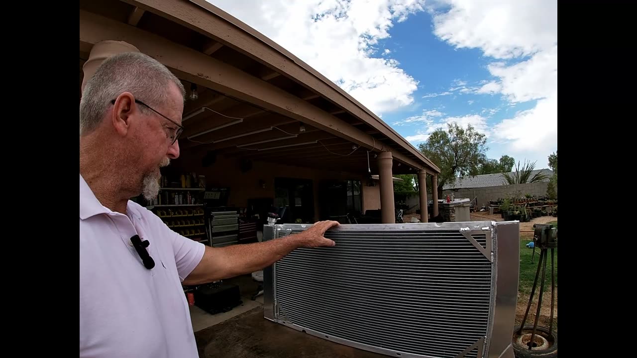 Greenie Gets a New Radiator