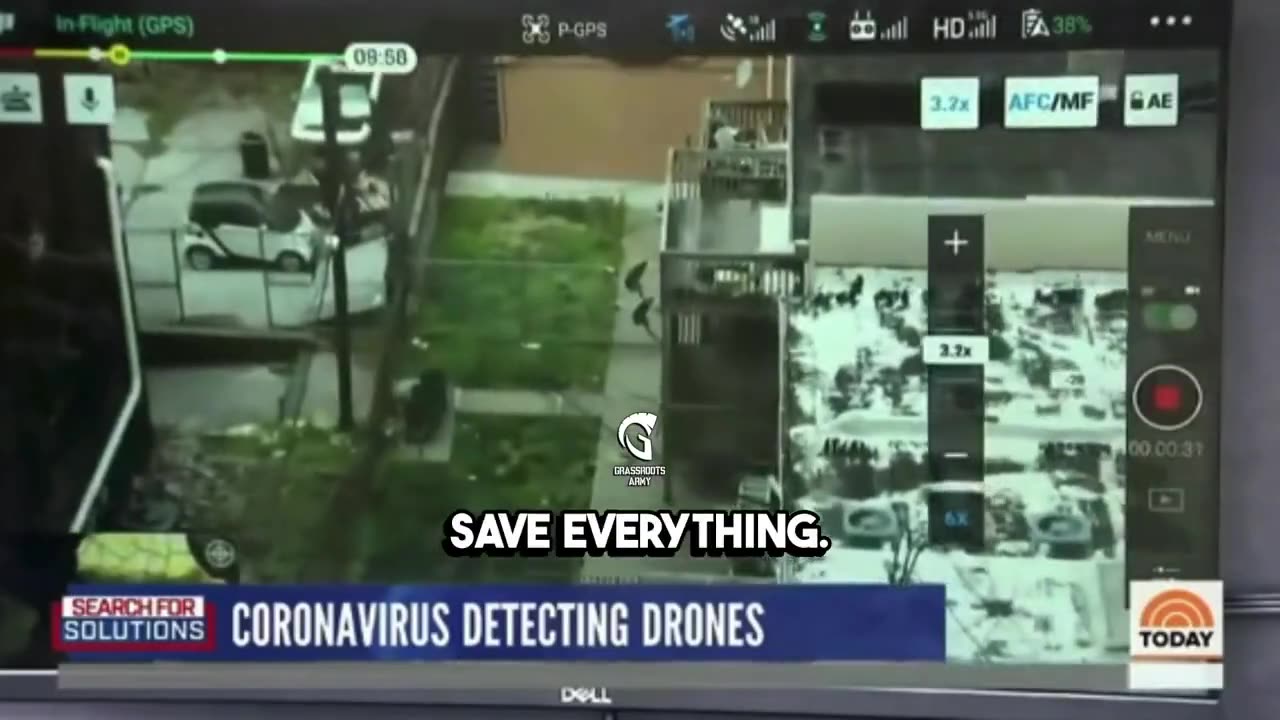 Dont forget about the COVID TRACKING AND DETECTING DRONES...