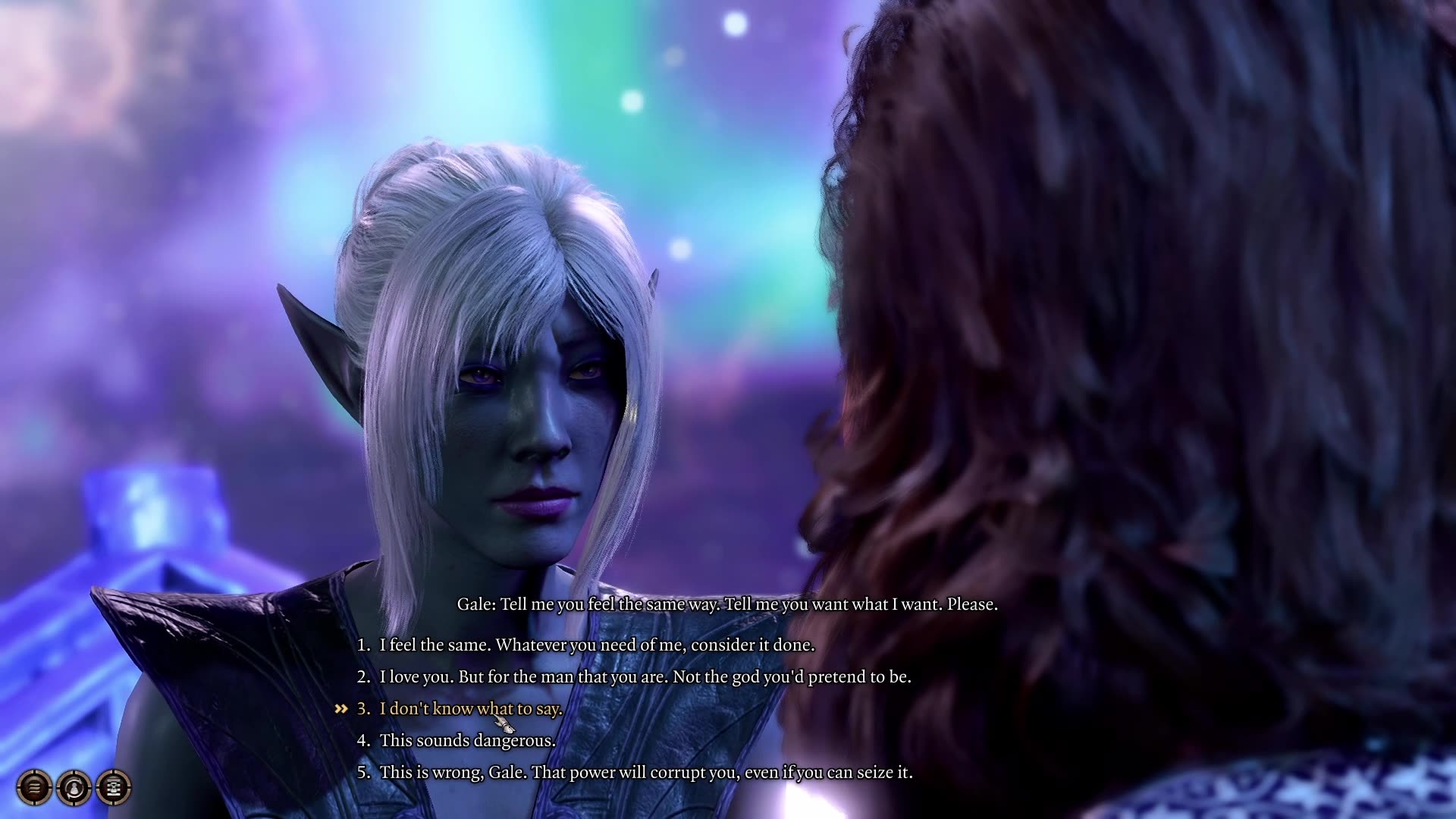 stop gale godhood, gale mortal ending, baldurs gate 3 gale choice, bg3 gale romance, gale crown of karsus, gale mystra decision, bg3 godhood ending, baldurs gate 3 story choice, gale ascension vs mortal