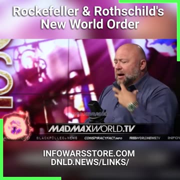 Alex Jones: The Rockefeller & Rothschild Banking Cartels Run The New World Order Depopulation Plan - 7/21/23