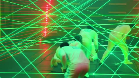 World’s Deadliest Laser Maze!