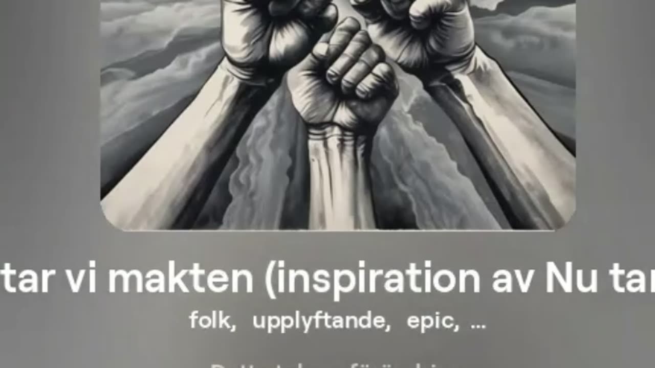 Kämpa så tar vi makten (inspiration av Nu tar vi makten) 1