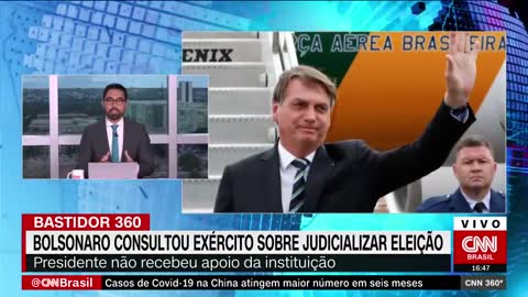 Bolsonaro consultou o Exército sobre judicializar a eleição | CNN 360º