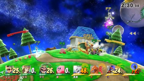 Super Smash Bros 4 Wii U Battle342