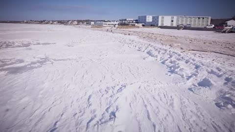 The Ocean Froze Over - Absolutely Incredible