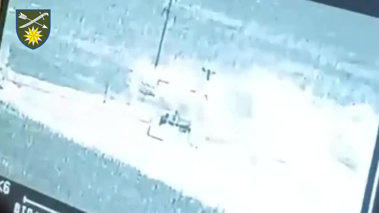 Smashing Russian APC with a Guided Missile