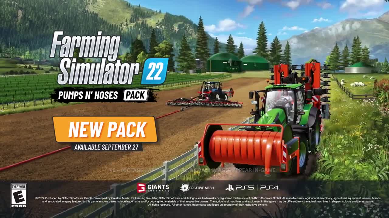 Farming Simulator 22 - Vermeer Pack Reveal Trailer I PS5 & PS4 Games