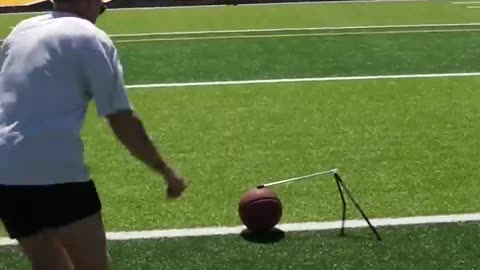 Kicking a Field Goal with EVERY Ball!