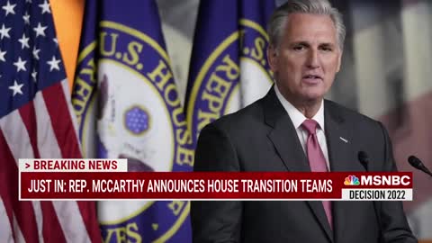 Rep. McCarthy Announces House Transition Teams