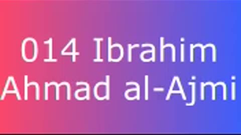 014 Ibrahim - Ahmad al-Ajmi