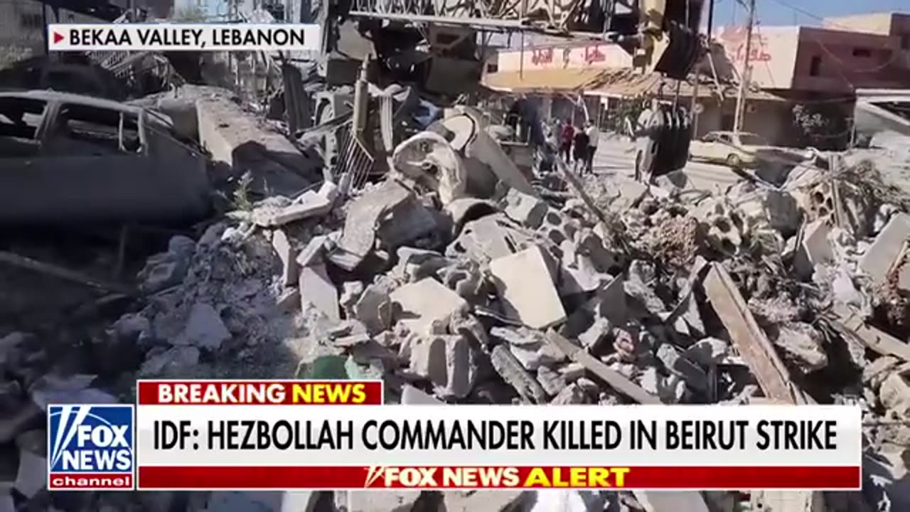 Hezbollah commander killed in Beirut strike_ IDF