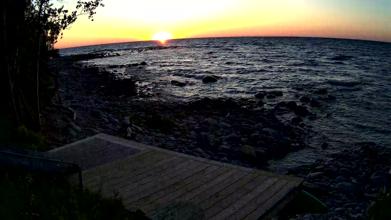 2025 05 29 lake huron sunset timelapse