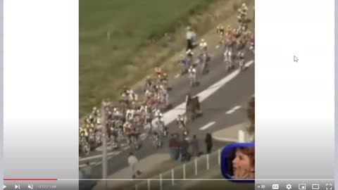 Horse Jumps Fence To Join In Bike Race - Why Did He do This