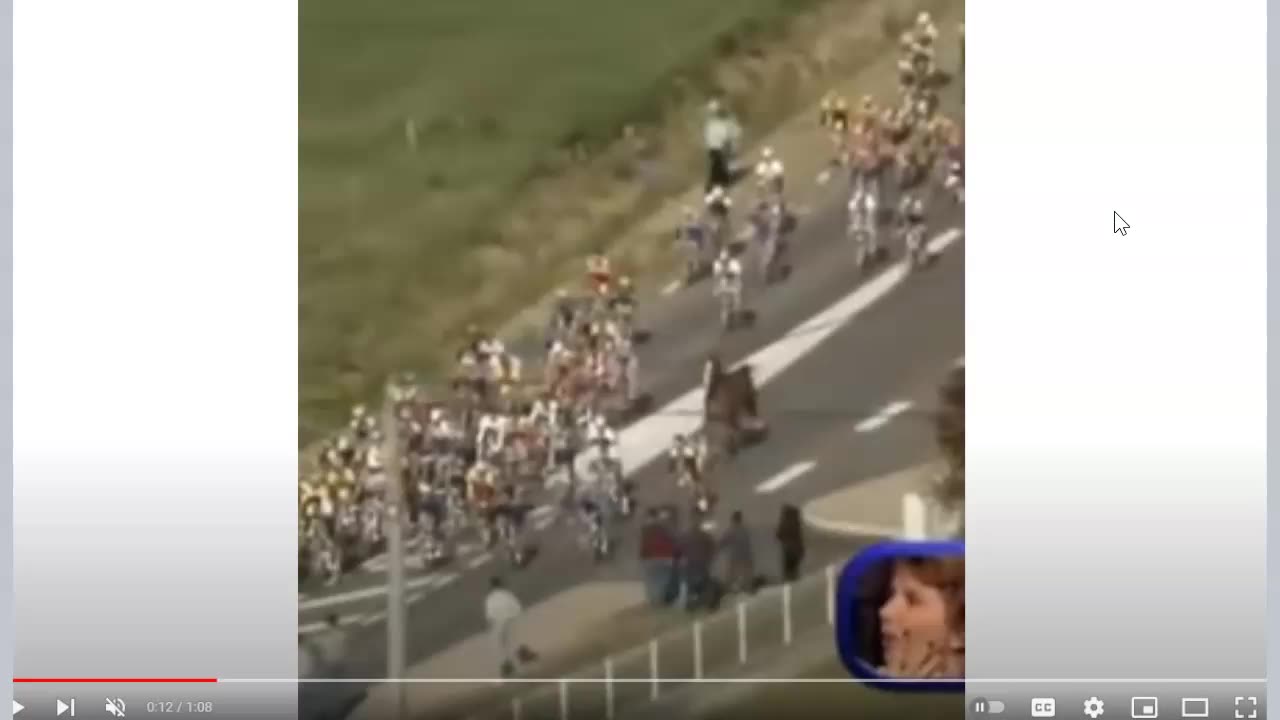 Horse Jumps Fence To Join In Bike Race - Why Did He do This