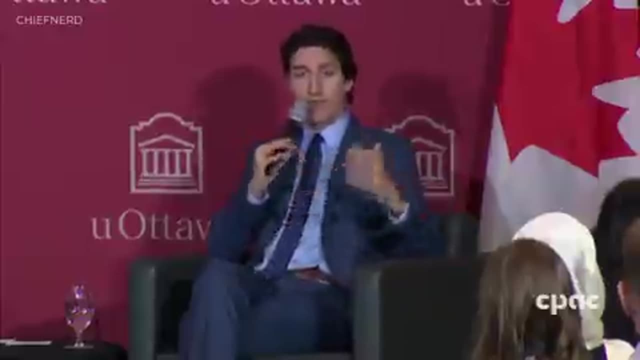 Commie Psychopath Justin Trudeau Says He Never Forced Anyone to Get the Vaccine