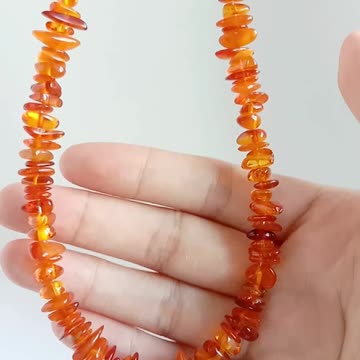 Free-shape Amber choker handmade necklace Unique Gifts for Women 20230921-02-08