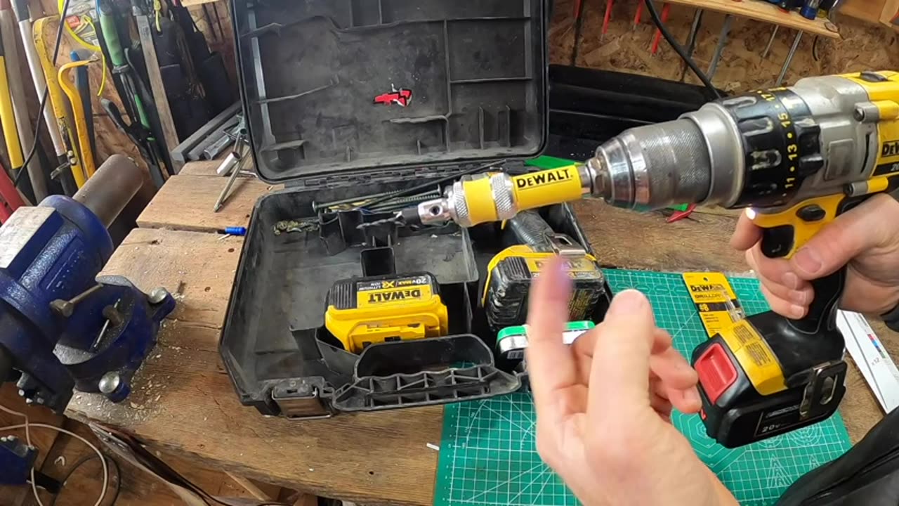 Drill Flip Drive Complete Unit Woodworking Power Tool