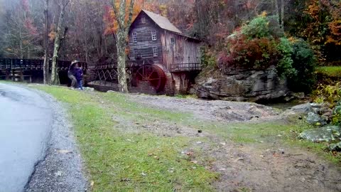 Babcock State Park in Fall - Fayette County WV