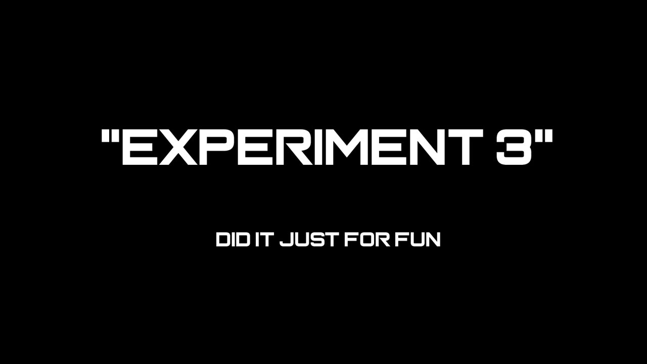 Experiment 3