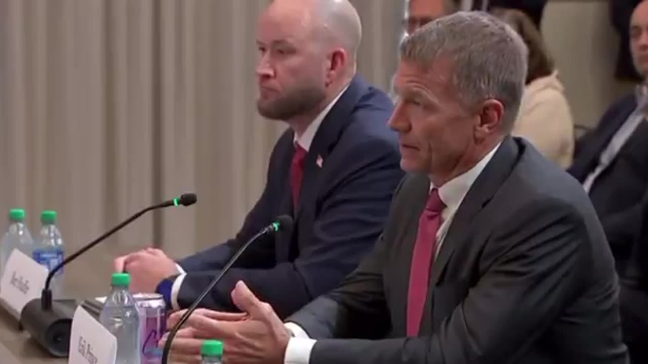 Eric Prince at #J13 hearing