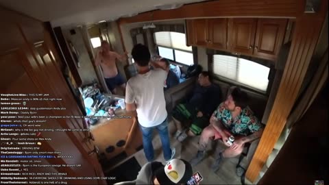 RV trip 3 pregaming before a night of drinking