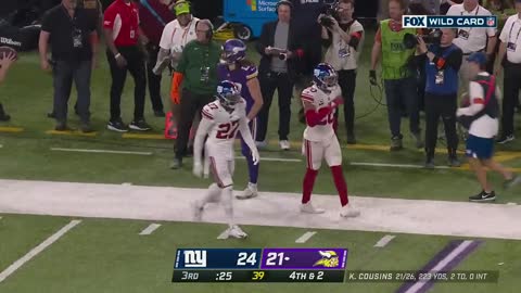 New York Giants vs. Minnesota Vikings | 2022 Super Wild Card Weekend Game Highlights