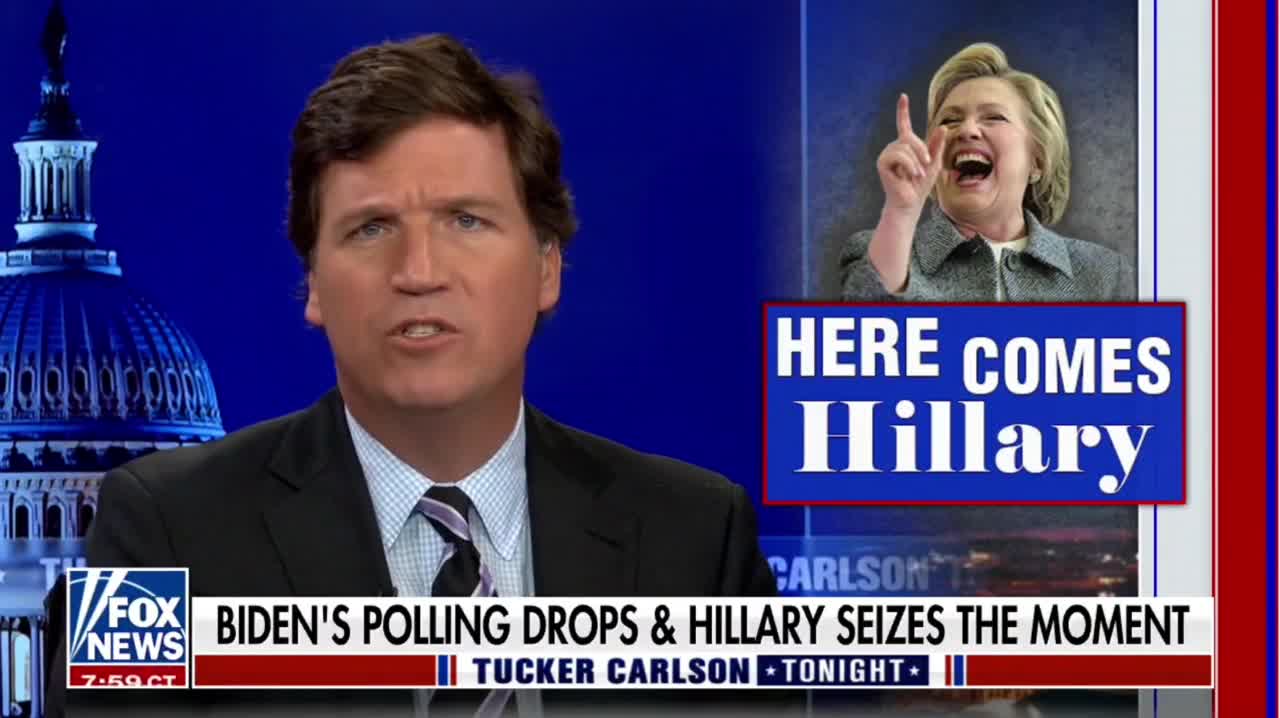 Hillary Clinton Is Speaking At The NY Democratic Convention & Tucker Carlson Has A Hilarious Request