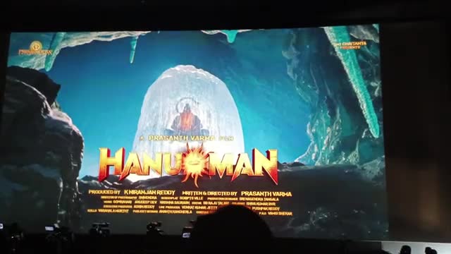 HANUMAN TEASER THEATRE RESPONSE|| 🔥🔥🔥 || HANUMAN THE ORIGIN