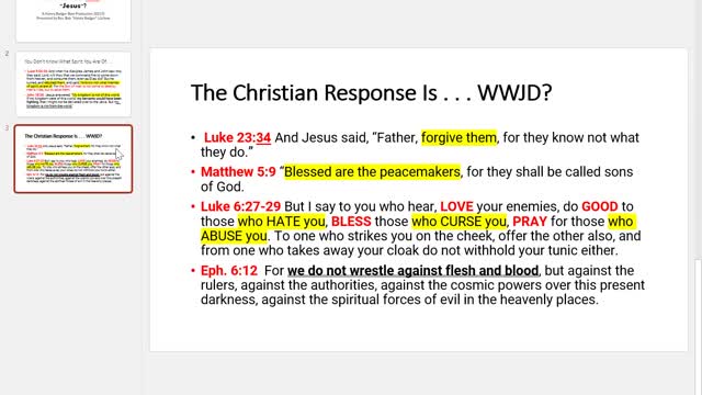 Who Will you "KILL" for Jesus?