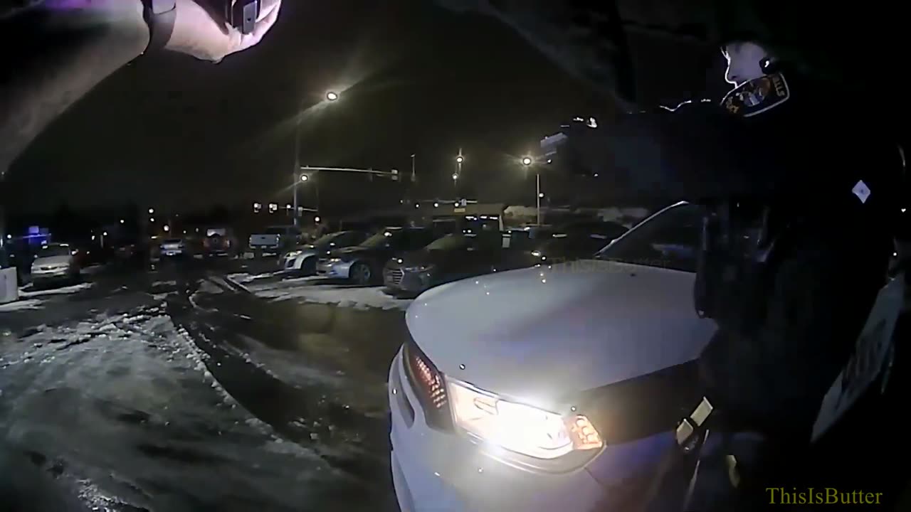 Idaho Falls Police released footage of what happened when a suspect is shot in car dealership’s lot