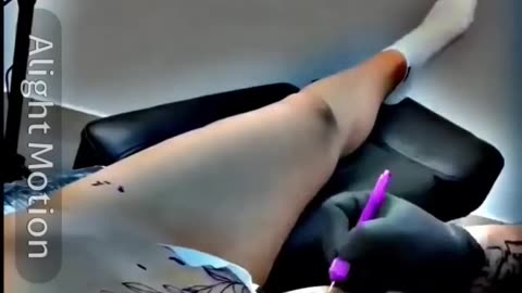 Tattoo making in private part