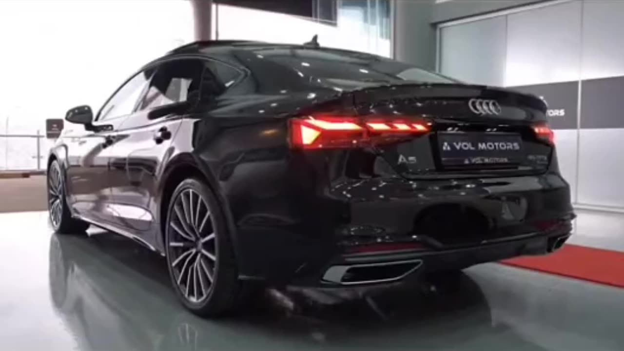 The Audi A5 Sportback.Sporty And Fit For The Whole Family