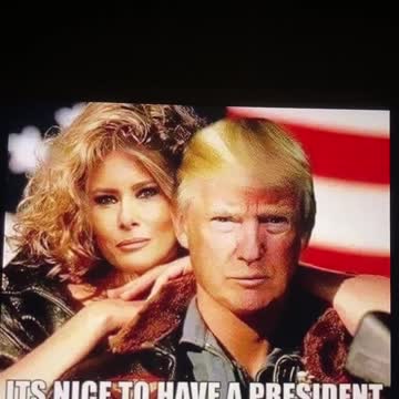 OUR MACHO PRESIDENT❤️🇺🇸⭐️OUR ELEGANT FIRST LADY💖🇺🇸⭐️