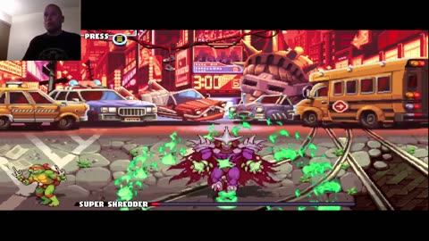 SUPER SHREDDER BOSS BATTLE