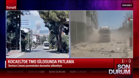 Explosion in Deringe (Türkiye)
