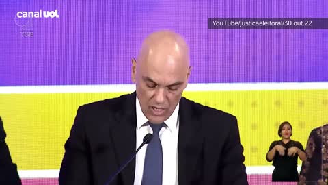 Alexandre de Moraes conversou com Lula e Bolsonaro após resultado das eleições