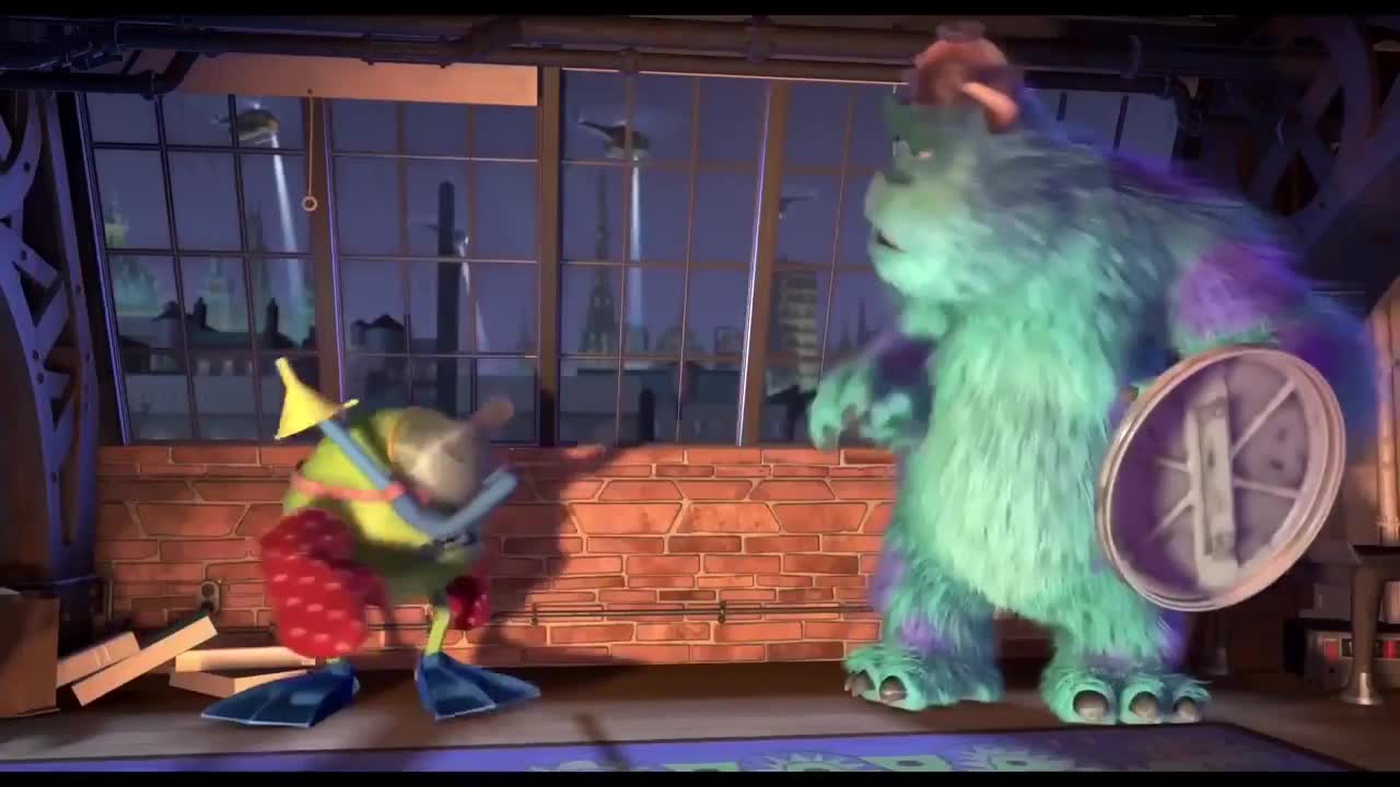 Monsters, Inc. - Back to the Apartment (EXTENDED) (1080p)