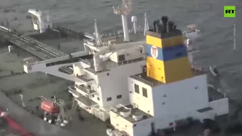 Iran releases footage showing capture of Greek tankers