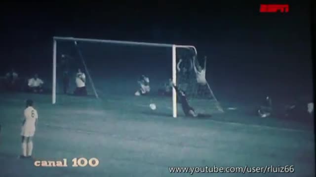 The day Pele didn't even see the ball.